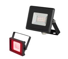 LED Reflektor LED/10W/230V IP65 červené svetlo