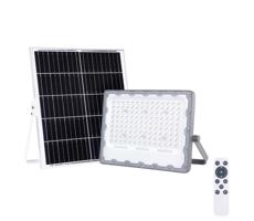 LED Reflektor so solárnym panelom FOCUS 100W/15000 mAh 3,2V 6000K IP65 + DO