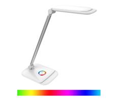 LED RGB Dotyková stmievateľná stolná lampa LED/18W/230V + USB