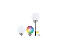 LED RGB Solárna lampa BALL LED/0,2W/AA 1,2V/600mAh IP44