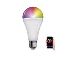 LED RGB Stmievateľná žiarovka GoSmart A65 E27/14W/230V 2700-6500K Tuya