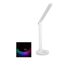 LED RGBW Stmievateľná stolná lampa s funkciou powerbanky LED/12W/5V 2800-6000K biela