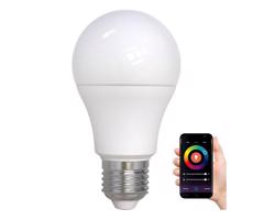 LED RGBW Stmievateľná žiarovka A60 E27/9W/230V 2700-6500K Wi-Fi Tuya