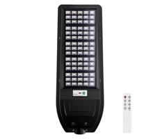 LED Solárna pouličná lampa VIA 200W/20000 mAh 3,2V 6000K IP54 + diaľkové ovládanie