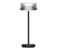 LED Stmievateľná stolná lampa CASABLANCA LED/3,4W/5V USB 3600 mAh IP44 čierna