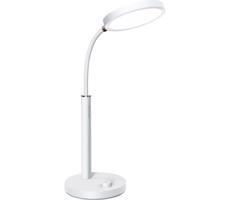 LED Stmievateľná stolná lampa LED/5W/5V 4000 mAh 3700/4200K biela