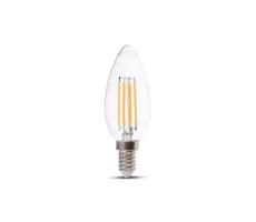 LED Stmievateľná žiarovka FILAMENT E14/4W/230V 3000K