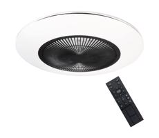 LED Stmievateľné stropné svietidlo s látorom ARIA LED/38W/230V čierna/biela +DO