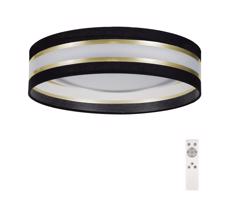 LED Stmievateľné stropné svietidlo SMART CORAL GOLD LED/24W/230V čierna/zlatá + DO