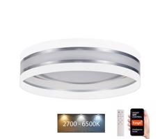 LED Stmievateľné stropné svietidlo SMART CORAL LED/24W/230V Wi-Fi Tuya biela + DO