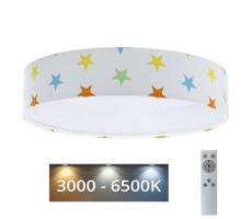 LED Stmievateľné svietidlo GALAXY KIDS LED/24W/230V hviezdičky pestrofarebná + DO