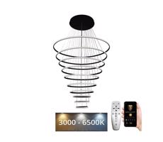 LED Stmievateľný luster na lanku LED/365W/230V 3000-6500K + diaľkové ovládanie