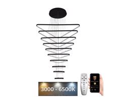 LED Stmievateľný luster na lanku LED/385W/230V 3000-6500K + diaľkové ovládanie