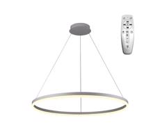 LED Stmievateľný luster na lanku LED/55W/230V 3000-6500K + diaľkové ovládanie