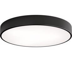 LED Stropné svietidlo CLEO LED/69W/230V 4000K pr. 60 cm čierna