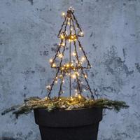 LED vonkajšia dekorácia Light Tree Foldy, výška 50 cm