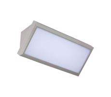 LED Vonkajšie nástenné svietidlo LED/20W/230V 3000K IP65 šedá