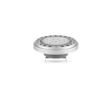 LED Žárovka AR111 G53/12W/12V 3000K stříbrná 30°