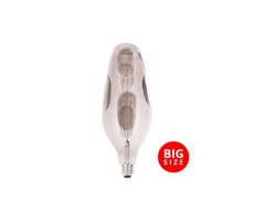 LED Žiarovka FILAMENT BUMPED SMOKE BT110 E27/4W/230V 2000K