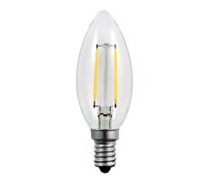 LED Žiarovka FILAMENT C37 E14/2W/230V 3000K