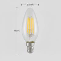 LED žiarovka filament E14 4W 827 3-stepdim 2 ks