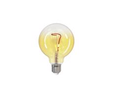 LED Žiarovka FILAMENT SHAPE G95 E27/4W/230V 1800K žltá