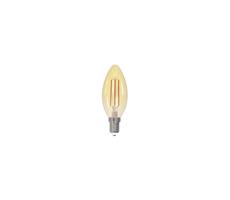 LED Žiarovka FILAMENT SLIM VINTAGE C35 E14/4,5W/230V 1800K