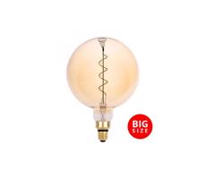 LED Žiarovka FILAMENT SPIRAL VINTAGE G200 E27/4W/230V 2000K