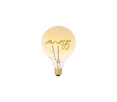 LED Žiarovka FILAMENT VINTAGE LOVE G125 E27/2W/230V 2000K