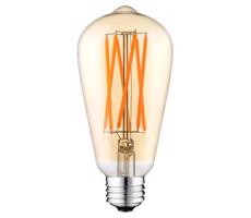 LED Žiarovka LEDSTAR AMBER ST64 E27/10W/230V 2200K