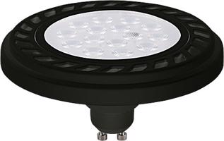 LED žiarovka Nowodvorski 9343 GU10 ES111 LED LENS čierna