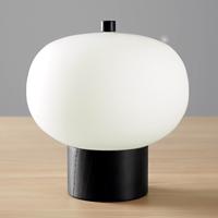 LEDS-C4 iLargi stolová LED lampa Ø24cm tmavý jaseň