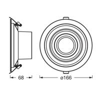 Ledvance Decor Filament Echo LED downlight