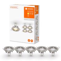 LEDVANCE LED svetlo GU10 Recessed 5 ks nikel