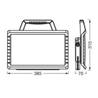 Ledvance LED Worklight Value Battery panel 26W