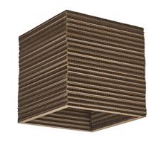 Ledvance Ledvance - Stropné svietidlo DECOR CARDBOARD 1xE27/15W/230V 25x25 cm