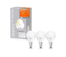 Ledvance SADA 3x LED Stmievateľná žiarovka SMART+ E14/5W/230V 2700K - Ledvance