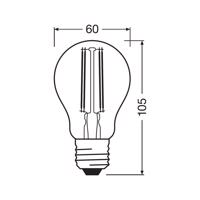 LEDVANCE SMART+ WiFi Filament E27 5,5W 827 Classic