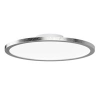 LIGHTME LED stropné svietidlo Aqua Ø30,2cm strieborný list