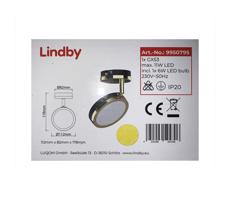 Lindby Lindby - LED Bodové svietidlo 1xG53/6W/230V