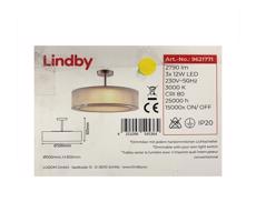 Lindby Lindby - LED Stmievateľný luster na tyči PIKKA 3xLED/12W/230V