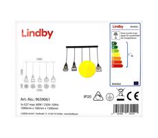 Lindby Lindby - Luster na lanku ALBERTA 5xE27/60W/230V