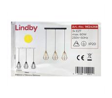 Lindby Lindby - Luster na lanku ELDA 3xE27/60W/230V