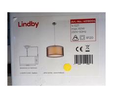 Lindby Lindby - Luster na lanku NICA 1xE27/60W/230V