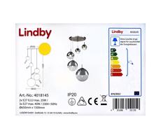 Lindby Lindby - Luster na lanku RAVENA 3xE27/40W/230V + 2xE27/25W/230V