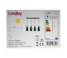 Lindby Lindby - Luster na lanku SANNE 4xE27/15W/230V