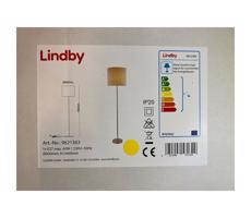 Lindby Lindby - Stojacia lampa PARSA 1xE27/60W/230V