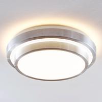 Lindby Naima stropné LED hliník, okrúhle, 41 cm