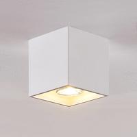 Lindby Parvin hliníkové Downlight, hranaté, biele