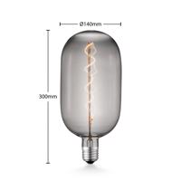 Lucande LED žiarovka E27 T140 4W 1 800K smoke